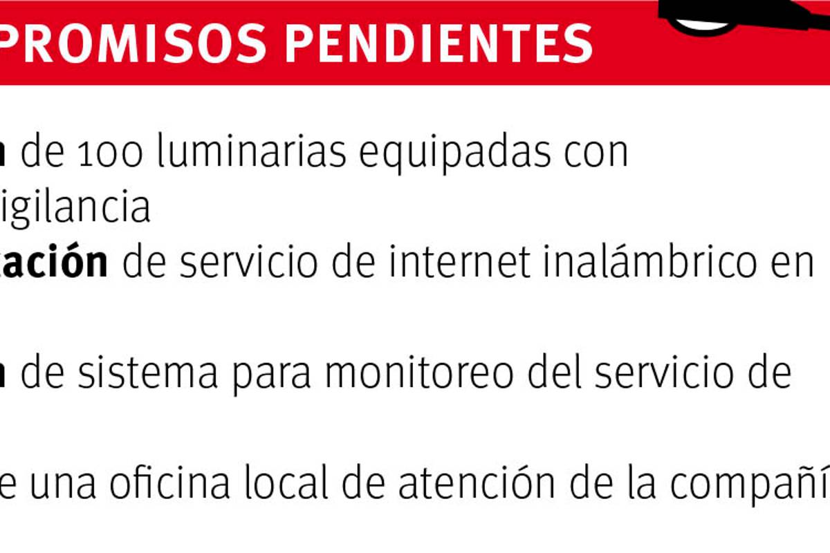 $!Empresa de alumbrado de Ramos Arizpe suma fallas; está por vencerse plazo para cumplir compromisos