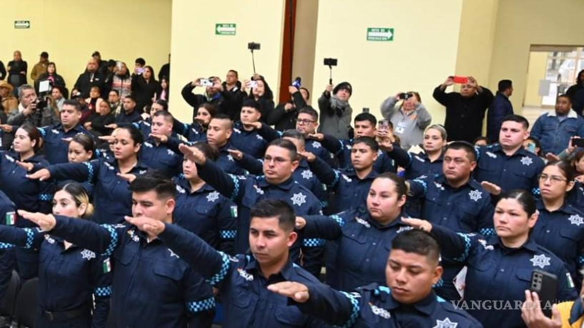 Refuerza Ciudad Acuña su seguridad con 53 nuevos policías