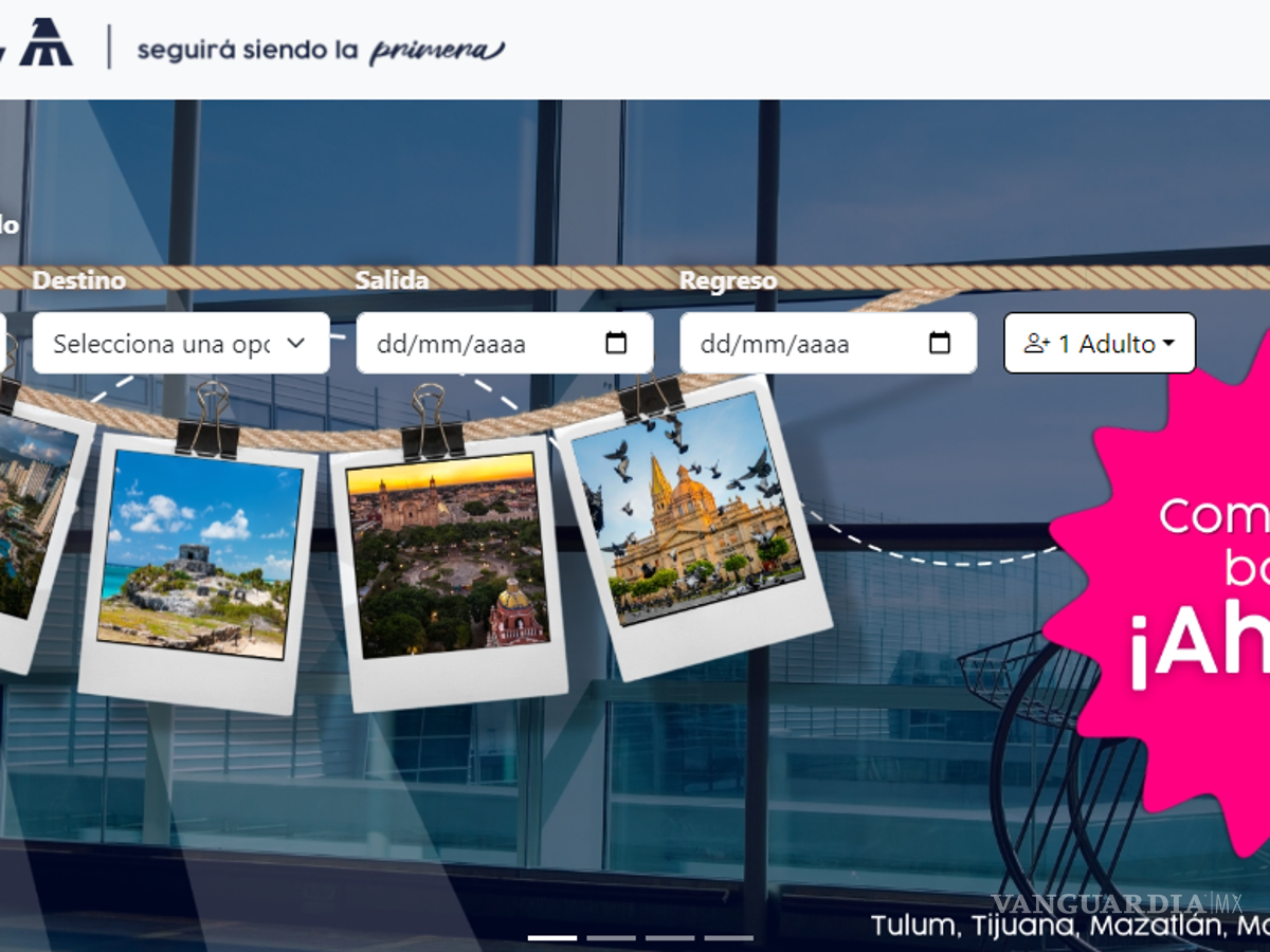 $!Si te interesa viajar por esta aerolínea, debes saber que cuenta con dos páginas de internet oficiales.
