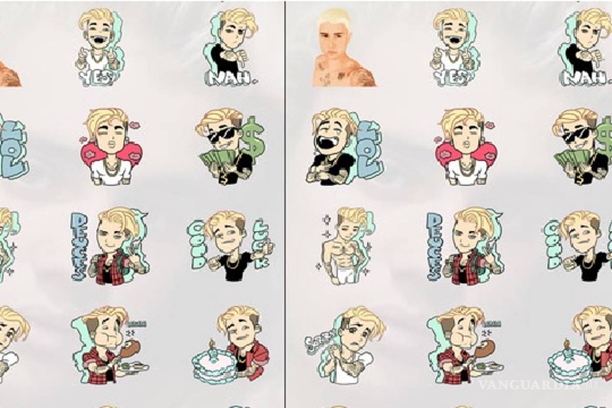 Justin Bieber estrena su línea de emojis