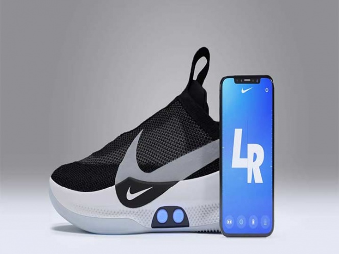 Nike presenta novedosos tenis estilo 'Volver al Futuro'