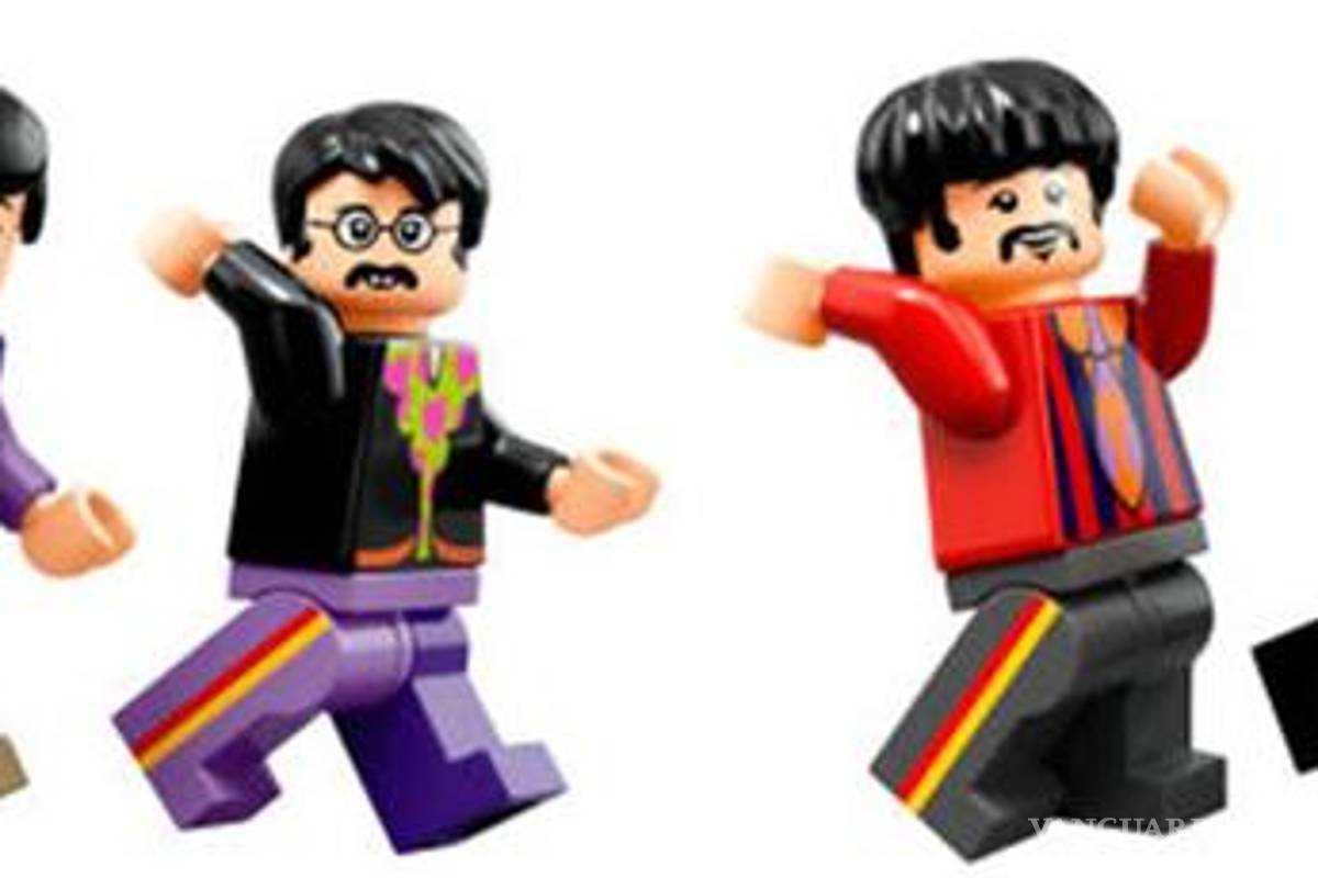 Los Beatles y su "Yellow Submarine" se convirtieron en Legos