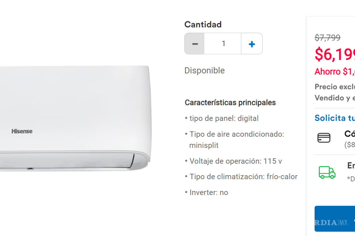 $!Coppel: Estos son los aires acondicionados con los mejores descuentos para enfrentar el calor de la Canícula