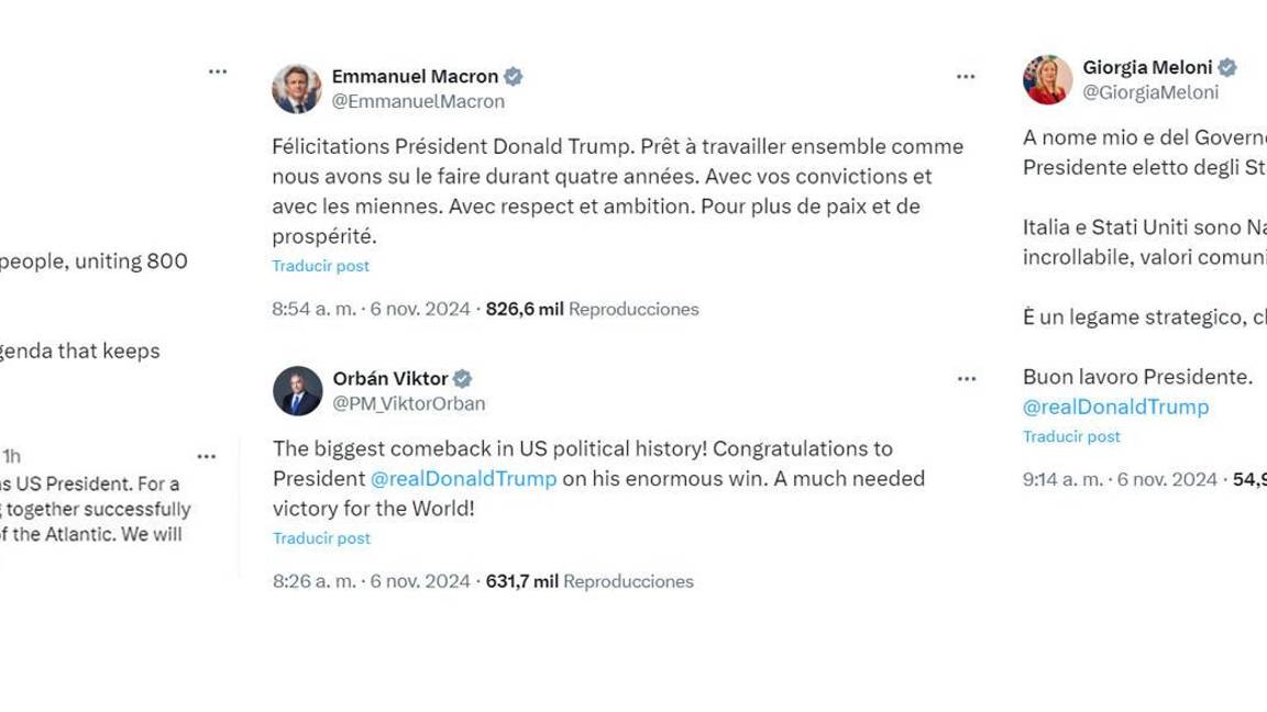 $!Vista de las reacciones al triunfo de Donald Trump como presidente de Estados Unidos.