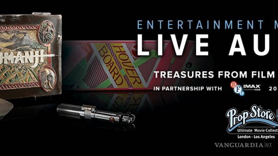 $!Megasubasta de Londres incluirá sombrero de Indiana Jones y patineta de Marty McFly