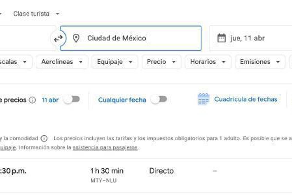 $!Los vuelos a CDMX, en particular al AIFA, resultan más económicos.