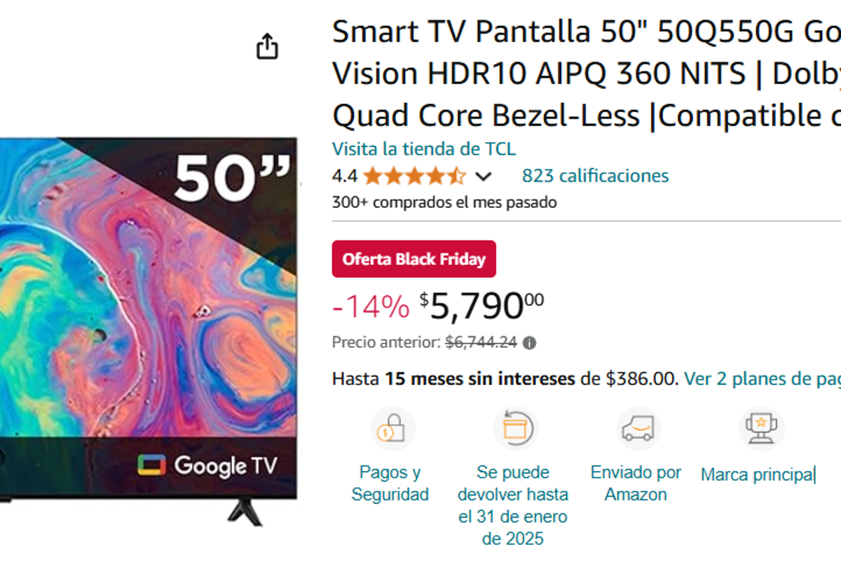 $!Black Friday en Amazon: estas son las mejores ofertas en televisores, iPhones, laptops y más