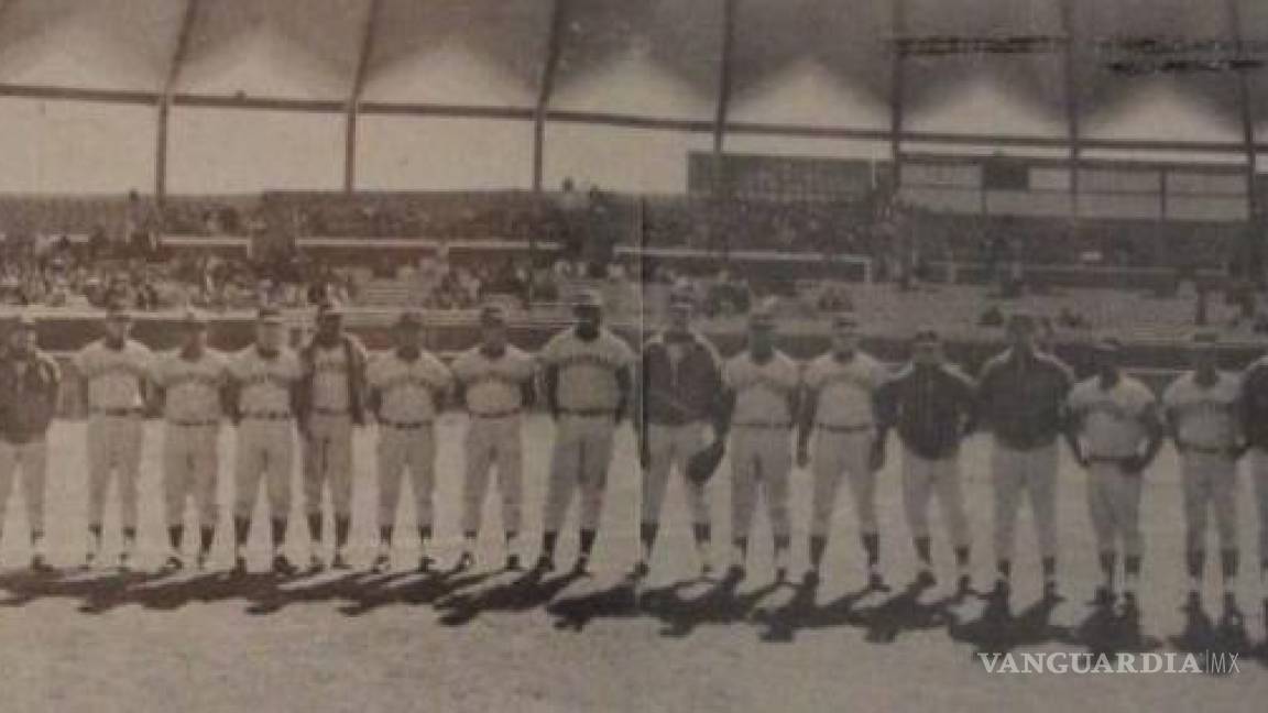 El primer equipo de beisbol en Saltillo