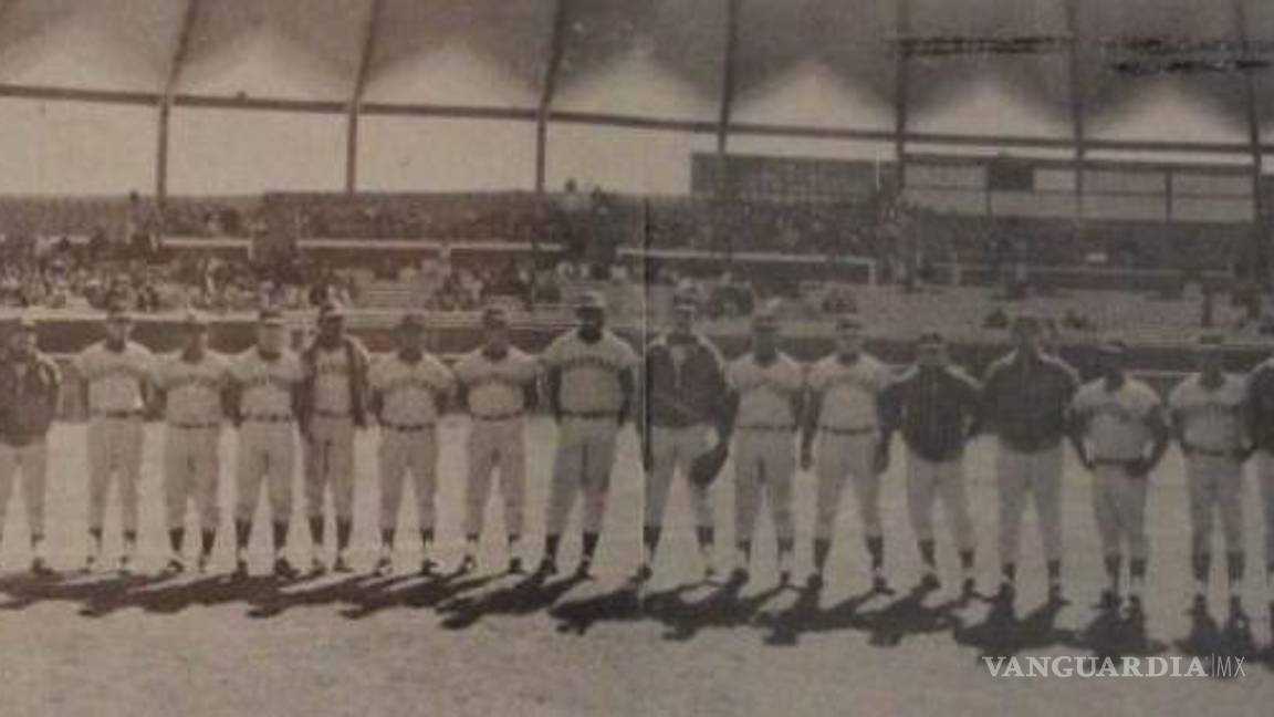$!Primer equipo de Saraperos de Saltillo en la LMB en 1970