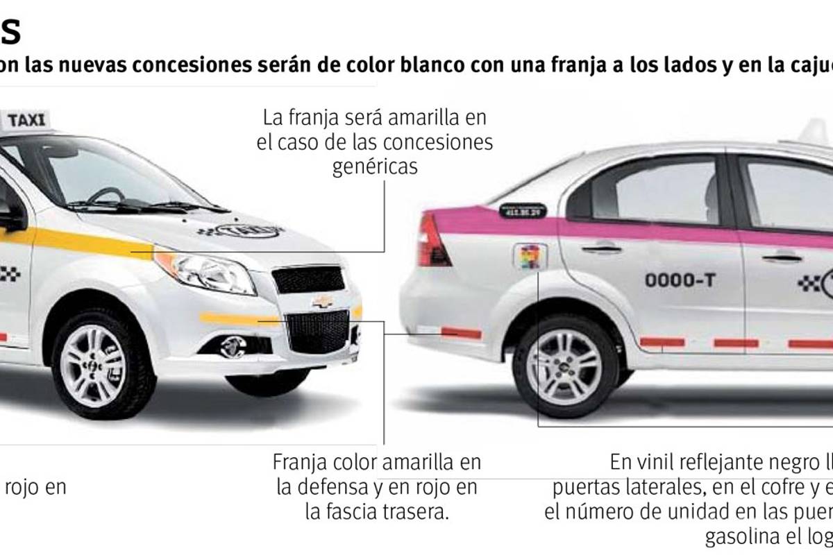 Muestran características de nuevos taxis de Saltillo