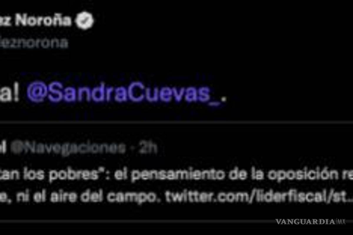 $!‘A mi me gustan los pobres’: Fernández Noroña exhibe a alcaldesa Sandra Cuevas (video)