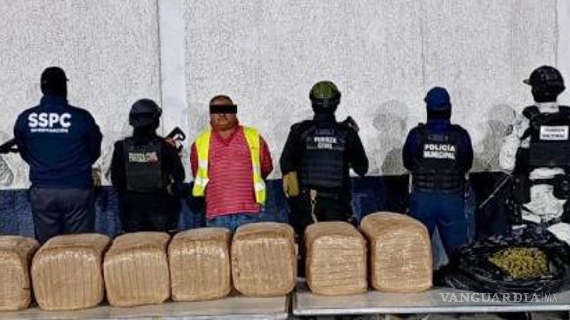 $!Cae en posesión de 130 kilos de marihuana en El Carmen, Nuevo León