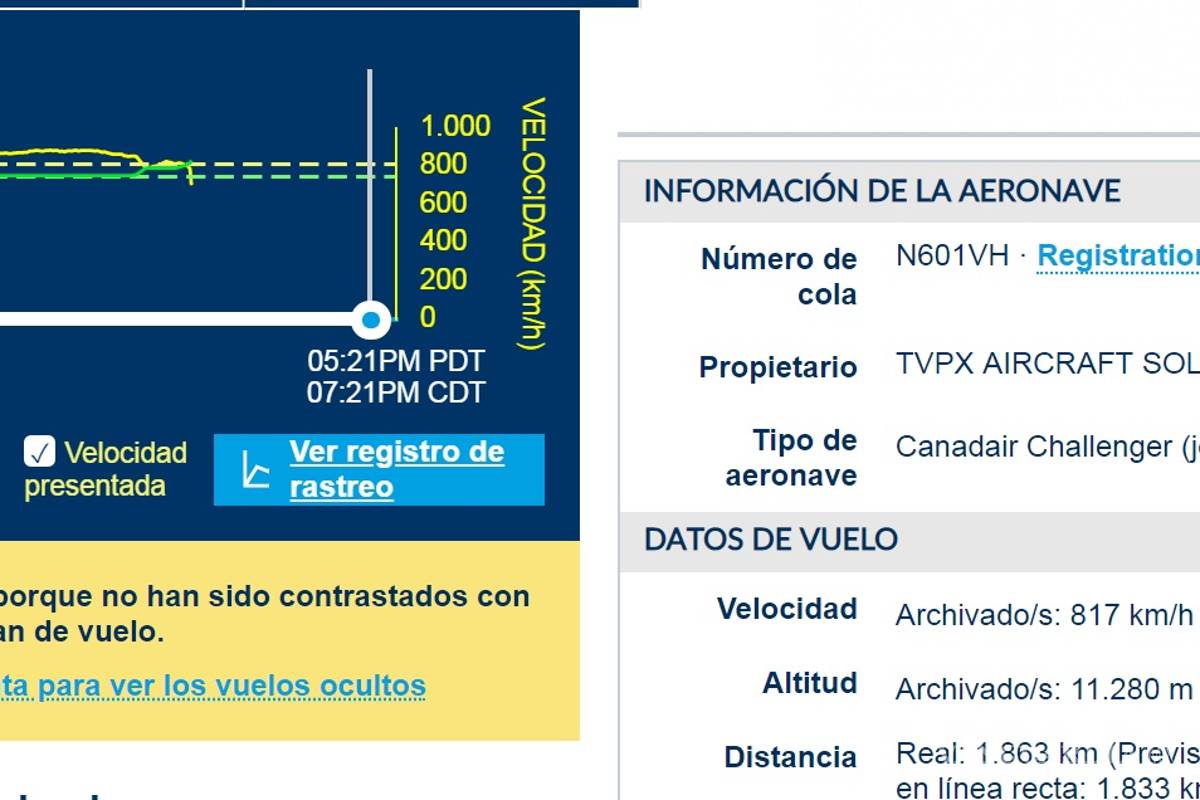 $!Lo que se sabe del avión localizado en Coahuila y que venía de Las Vegas
