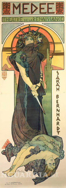 $!Alphonse Mucha, seduce al público español con su obra Art Nouveau