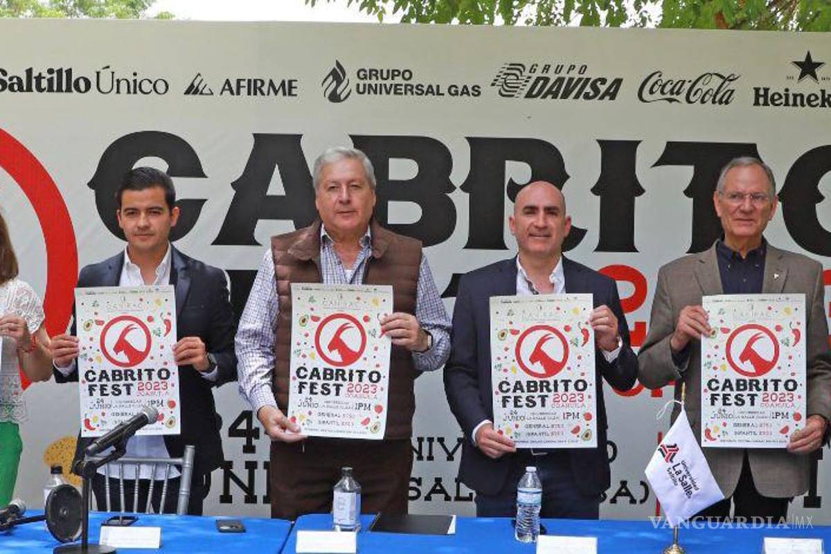 Anuncian en Saltillo el Segundo Festival del Cabrito Coahuila 2023