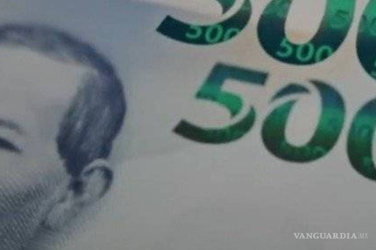 Así es el nuevo billete de 500 pesos