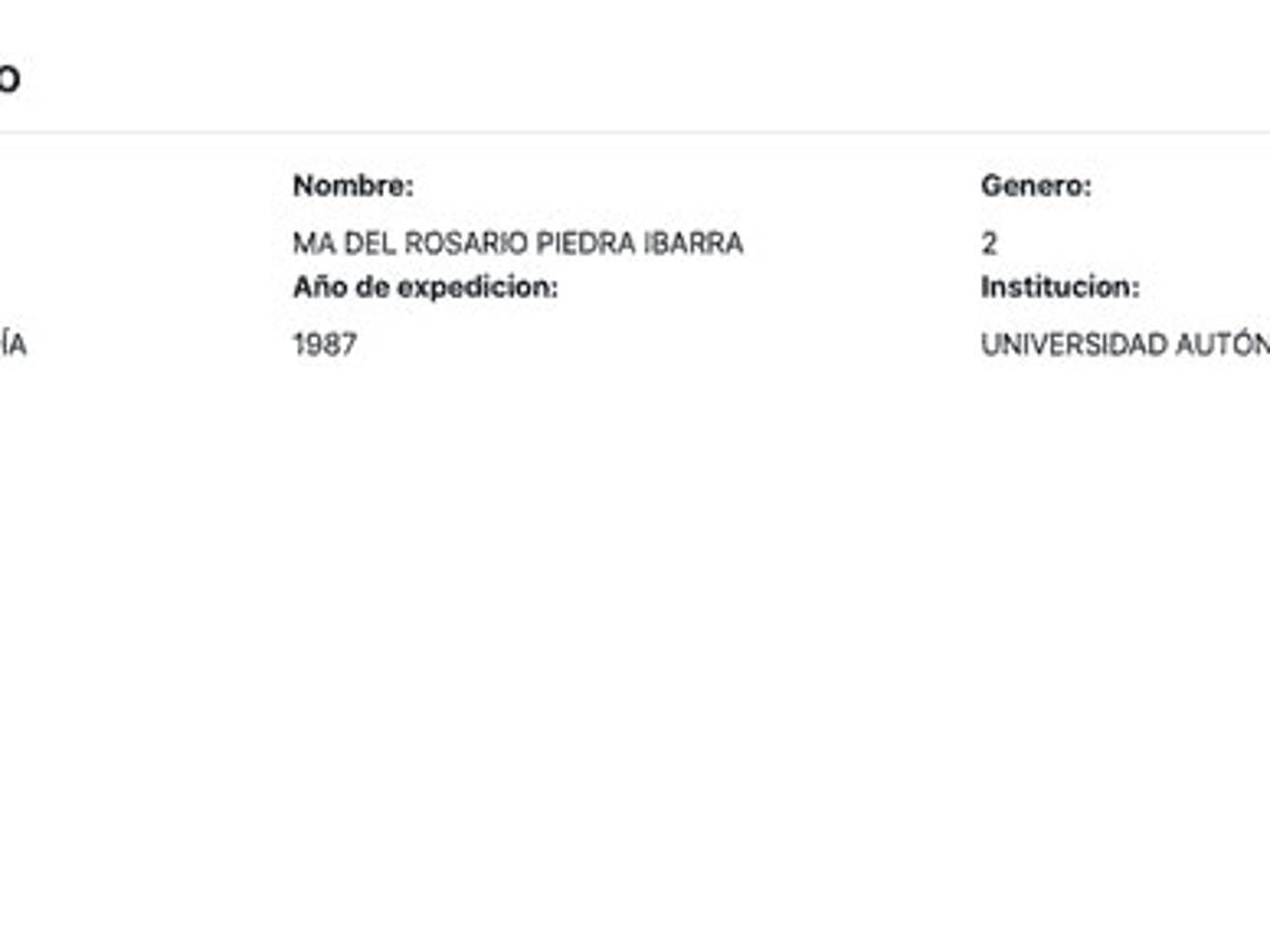 $!La presidenta de la CNDH presume maestría, pero no tiene cédula