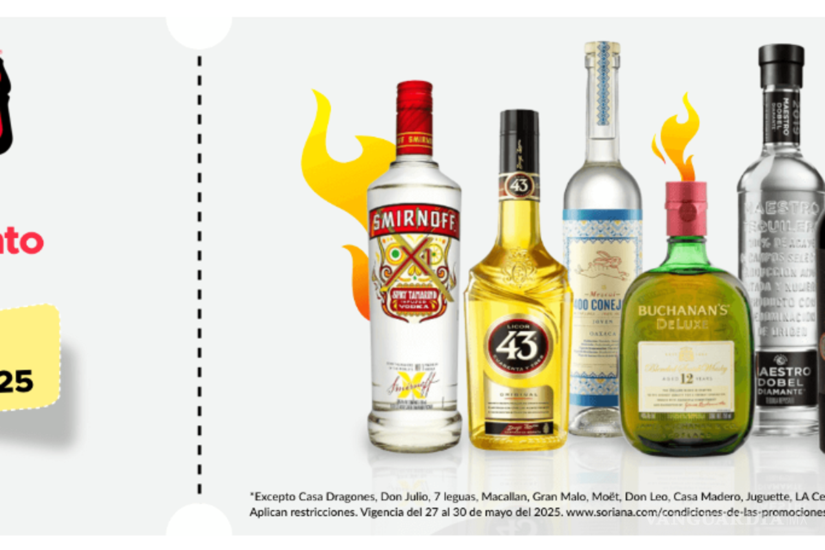 $!Soriana, Walmart y HEB lanzan ofertas en vinos y licores antes de la Ley Seca por elecciones del 1 de junio