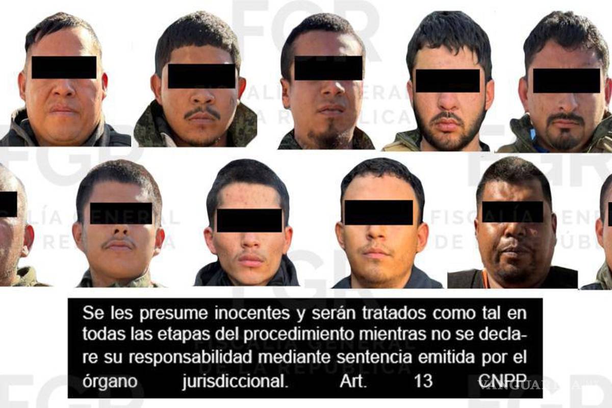 17 presuntos miembros del crimen organizado son vinculados, en Nuevo León