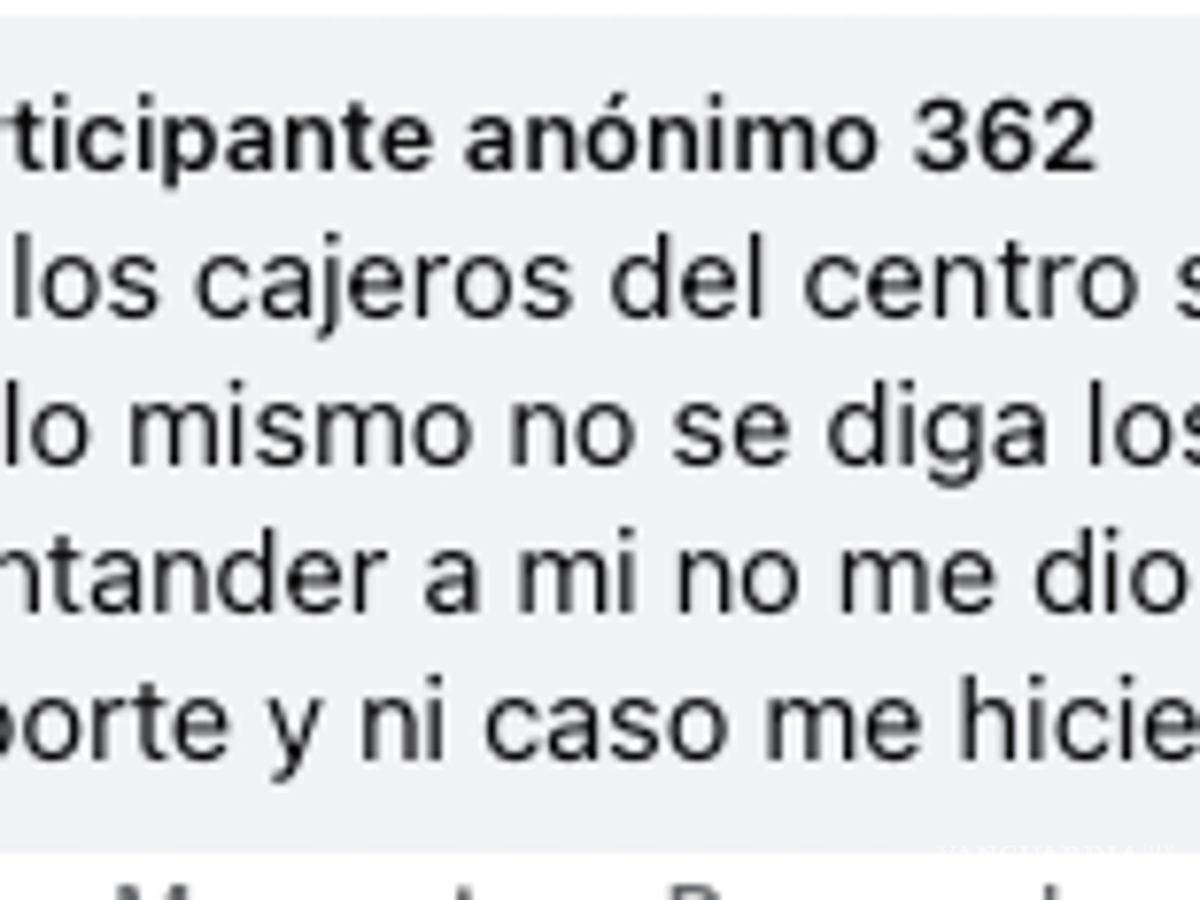 $!Cajero Banamex en Saltillo, donde ya se han registrado múltiples incidentes de retiro incompleto de dinero.