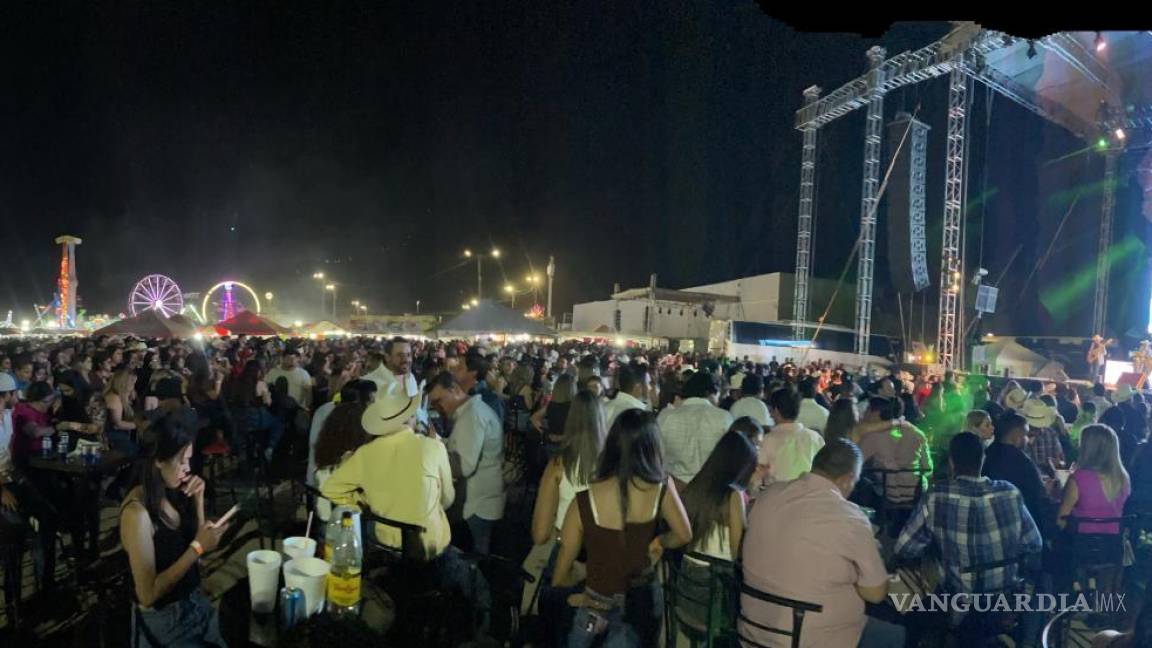 FeriAcero de Monclova fue de menos a más; cerró con 18 mil personas en tres eventos