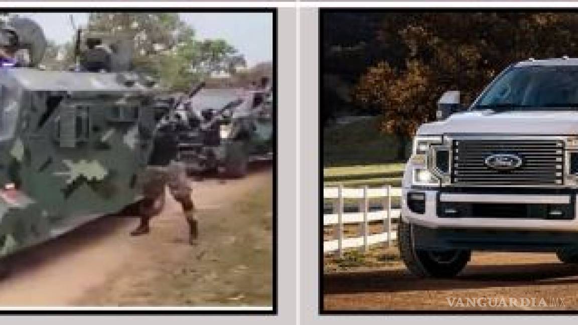 Así son los vehículos 'monstruo' que presumió 'El Mencho' y el Cártel Jalisco Nueva Generación en video (fotos)
