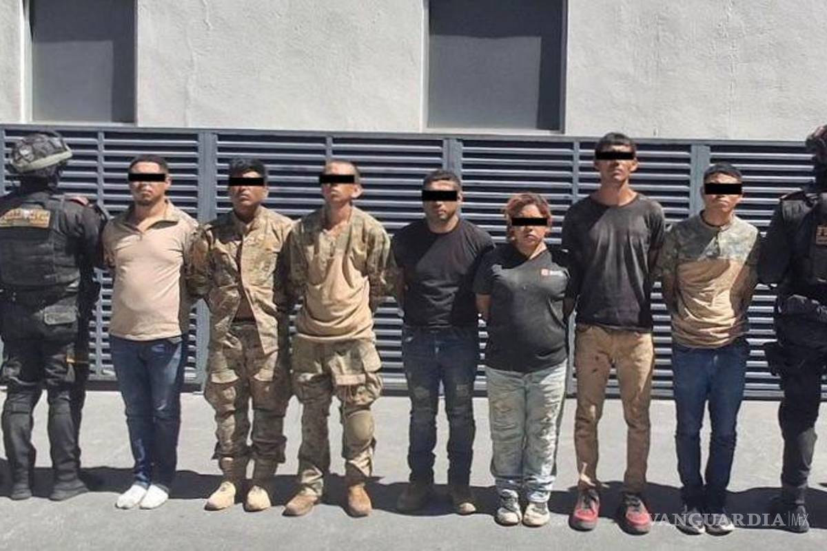 Dos adolescentes de 15 y 16 años y siete adultos son detenidos tras Operativo Muralla, en Nuevo León