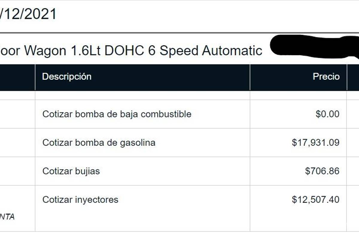 Más de 31 mil pesos por reparar automóvil afectado por gasolina contaminada en Saltillo