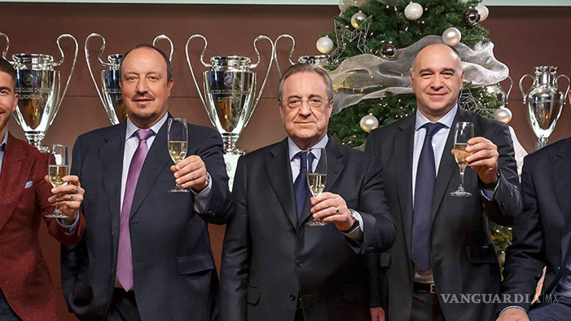 En el Real Madrid brindan por la &quot;unidad&quot; y la &quot;ilusión&quot;