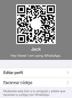 $!WhatsApp permitirá agregar amigos usando códigos QR