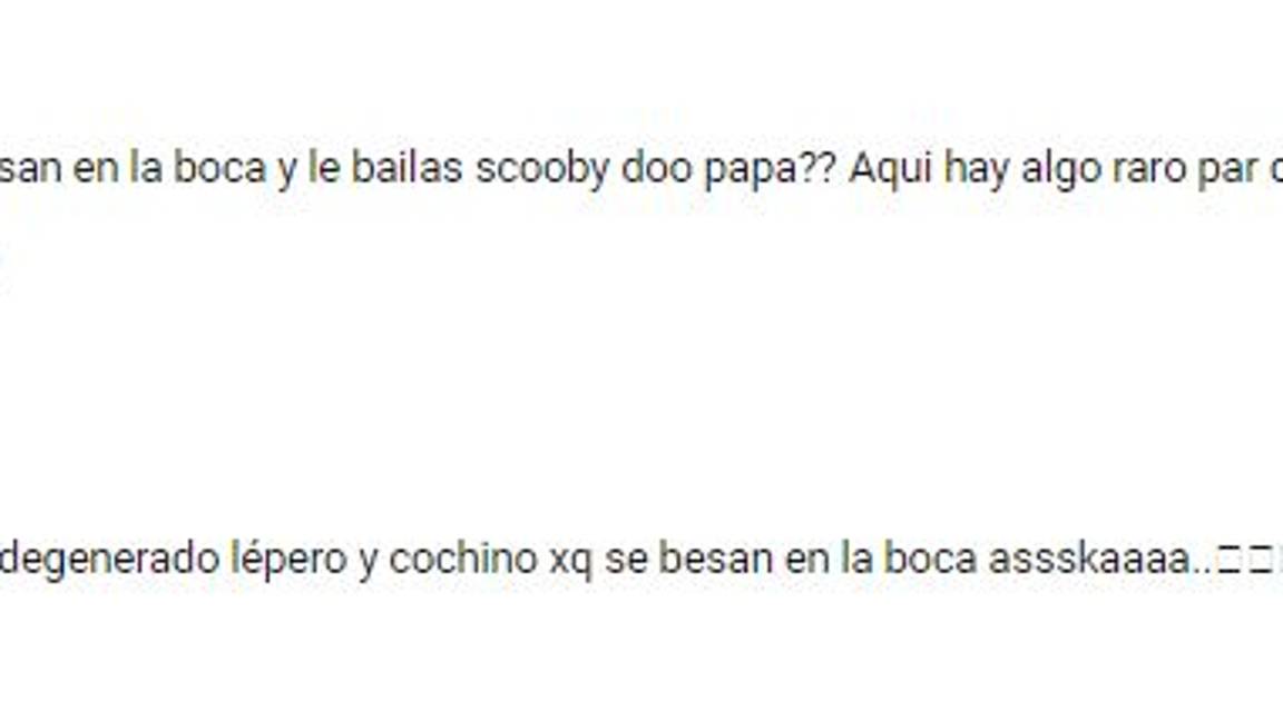 $!Beso en la boca entre 'Gomita' y su papá causa polémica en redes sociales