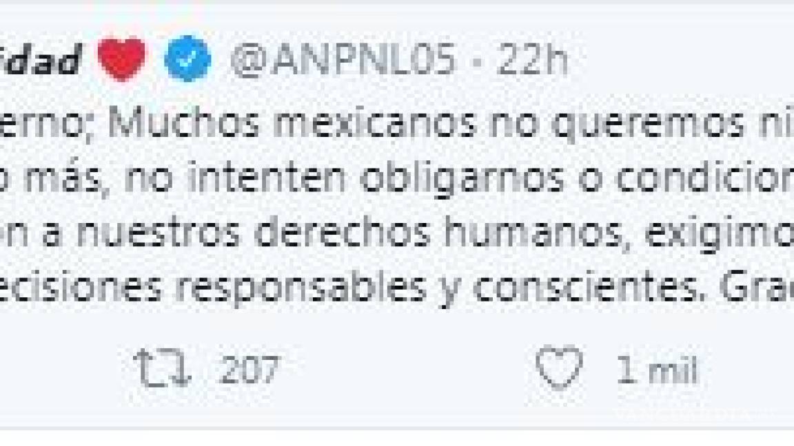 $!‘La Nueva Normalidad o Nuevo Des-Orden Mundial’, Paty Navidad lanza nueva teoría en redes sociales