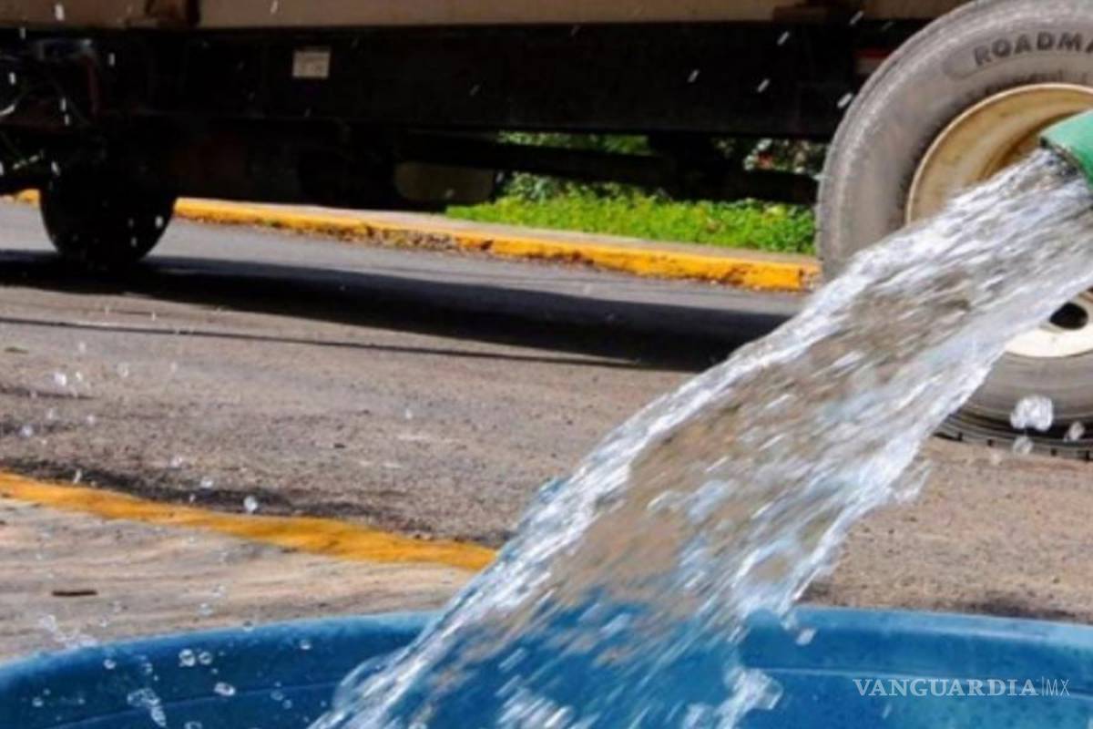 Conagua solicita cateo contra empresa de pipas en Saltillo por extracción ilegal de agua