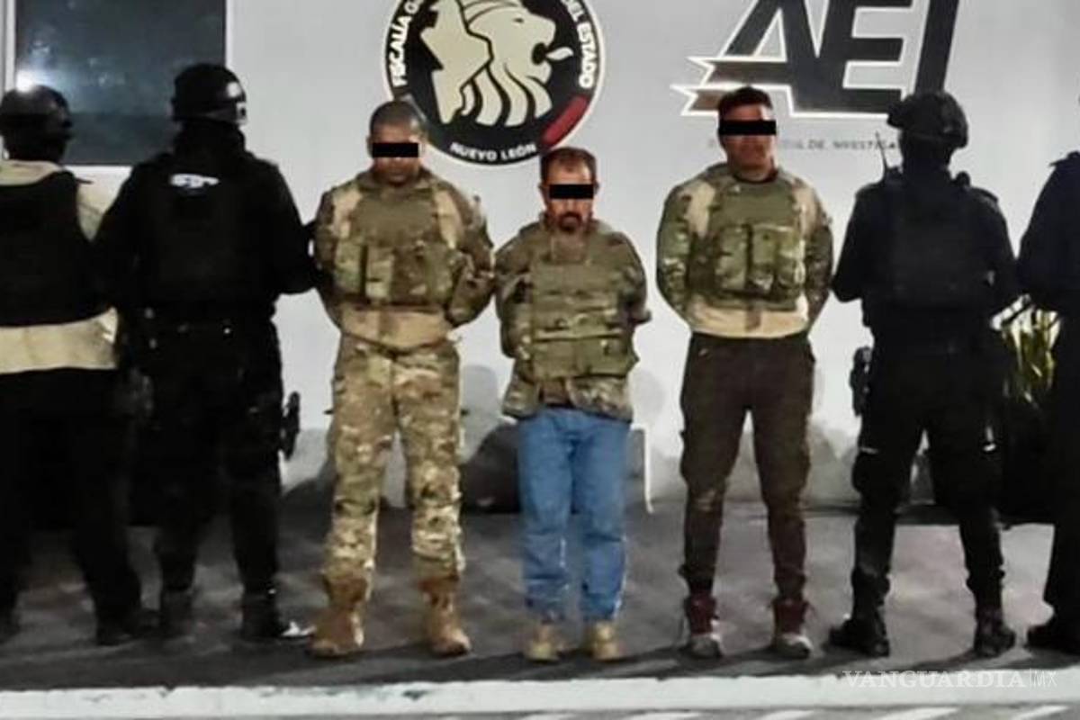 Detienen a tres tras persecución y balacera en General Terán, Nuevo León