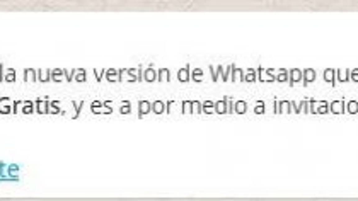 $!¡Ten cuidado! Llega nueva estafa a WhatsApp