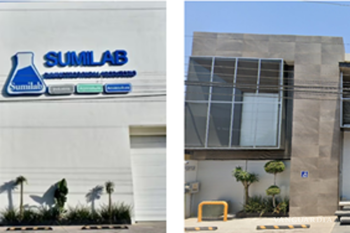 $!I: Sumilab en Culiacán, Sinaloa, antes de las sanciones de mayo de 2023. D: Tienda de Sumilab en Culiacán, junio de 2023.