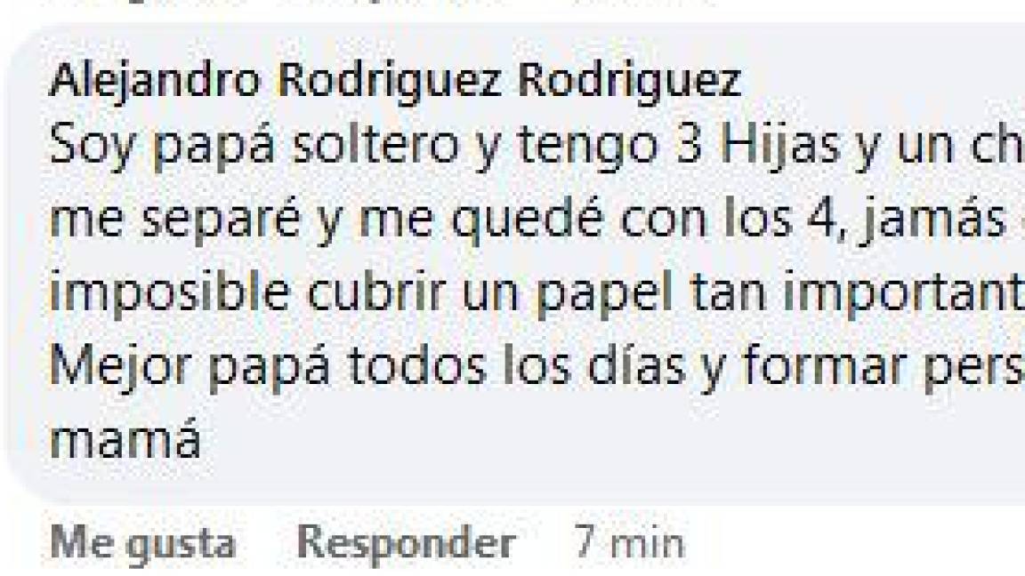 $!Viralizan en México a mamá que se disfrazó de papá entre lágrimas y celebró el Día del Padre con sus hijos en escuela