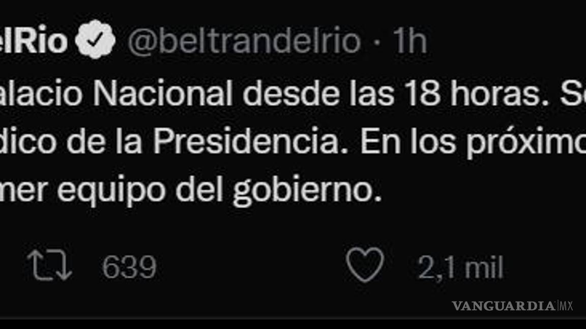 $!Confirma AMLO renuncia de Julio Scherer a la Consejería Jurídica de la Presidencia