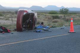 Fallece mujer tras accidente en la carretera a Monclova