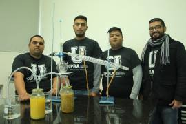 Producen alumnos de la Universidad Politécnica de Ramos Arizpe etanol a base de manzana