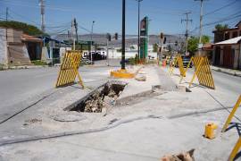 Se cambiarán 40 metros lineales de tubería en prolongación bulevar Del Valle y bulevar Jaime Benavides Pompa.