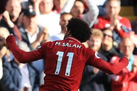 Salah, siempre Salah, le da el tercer triunfo en tres juegos al Liverpool