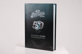 Saraperos presentan su logo y libro por sus 50 años en la LMB