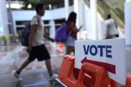 Al ser el más poblado, el condado de Maricopa es clave para definir quién gana Arizona, un estado donde la vicepresidenta Harris y el expresidente Donald Trump están prácticamente empatados. FOTO: AP.