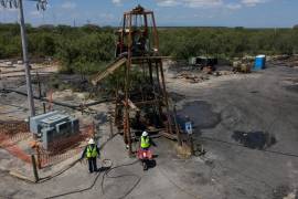 Autoridades continúan con los trabajos de búsqueda de los restos de los mineros en El Pinabete.