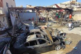 El ejército israelí dijo que Hezbollah estaba trabajando para restablecerse y reconstruir su capacidad en el sur del Líbano, sin proporcionar evidencia. FOTO: