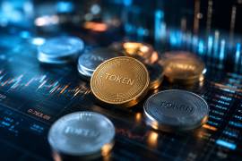 Imagen creada a través de la Inteligencia artificial que ilustra la economía de tokens.