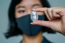 Sotheby's va a subastar un diamante de 102 quilates que es extremadamente raro