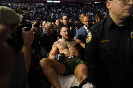 'Regresaremos mejor que nunca', dice McGregor tras su terrible fractura en el octágono