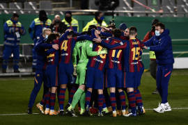 Barcelona es el primer finalista de la Supercopa de España